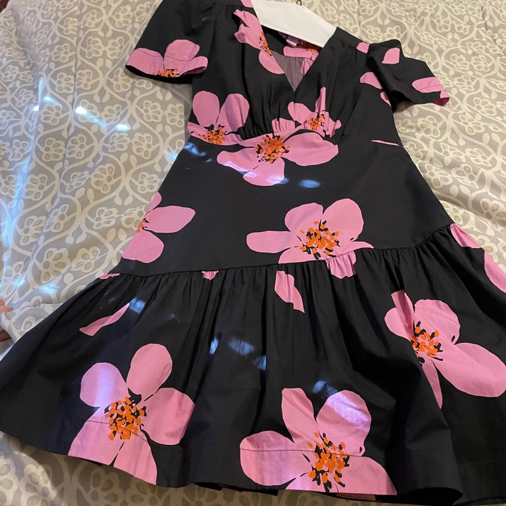 Pink and black size 0 Kate spade dress - Picture 1 of 1